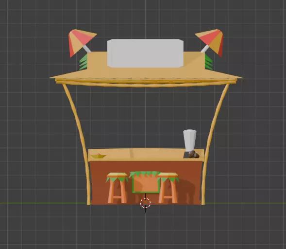 Kid Shop Props Low-poly 3D model_8