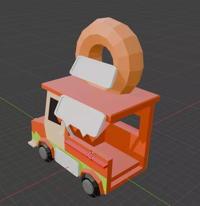 Kid Shop Props Low-poly 3D model_19