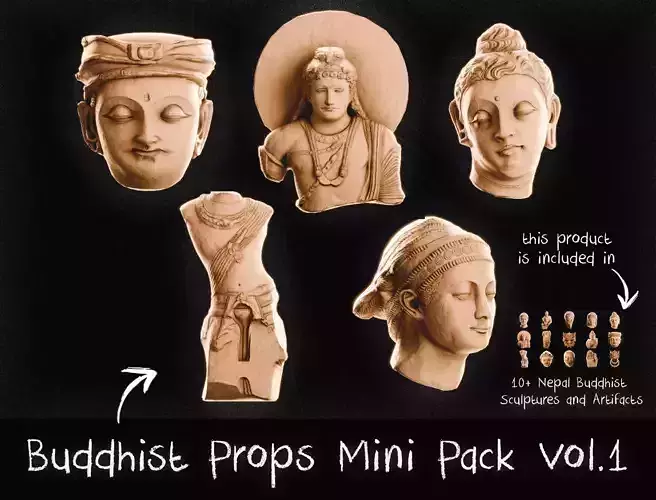 Buddhist Props Mini Pack VOL1