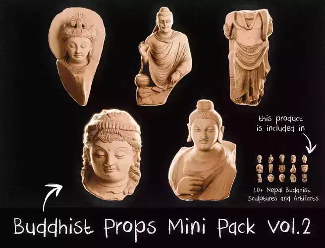 Buddhist Props Mini Pack VOL2