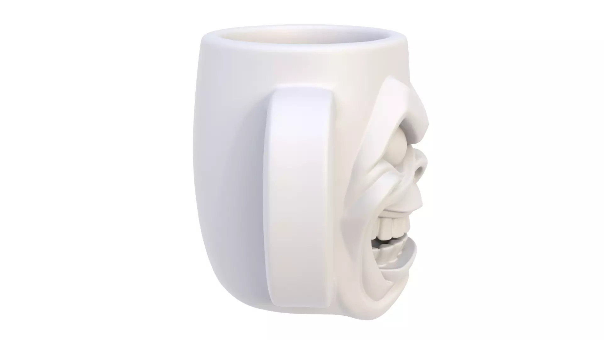 Mug laughs 3D model_5