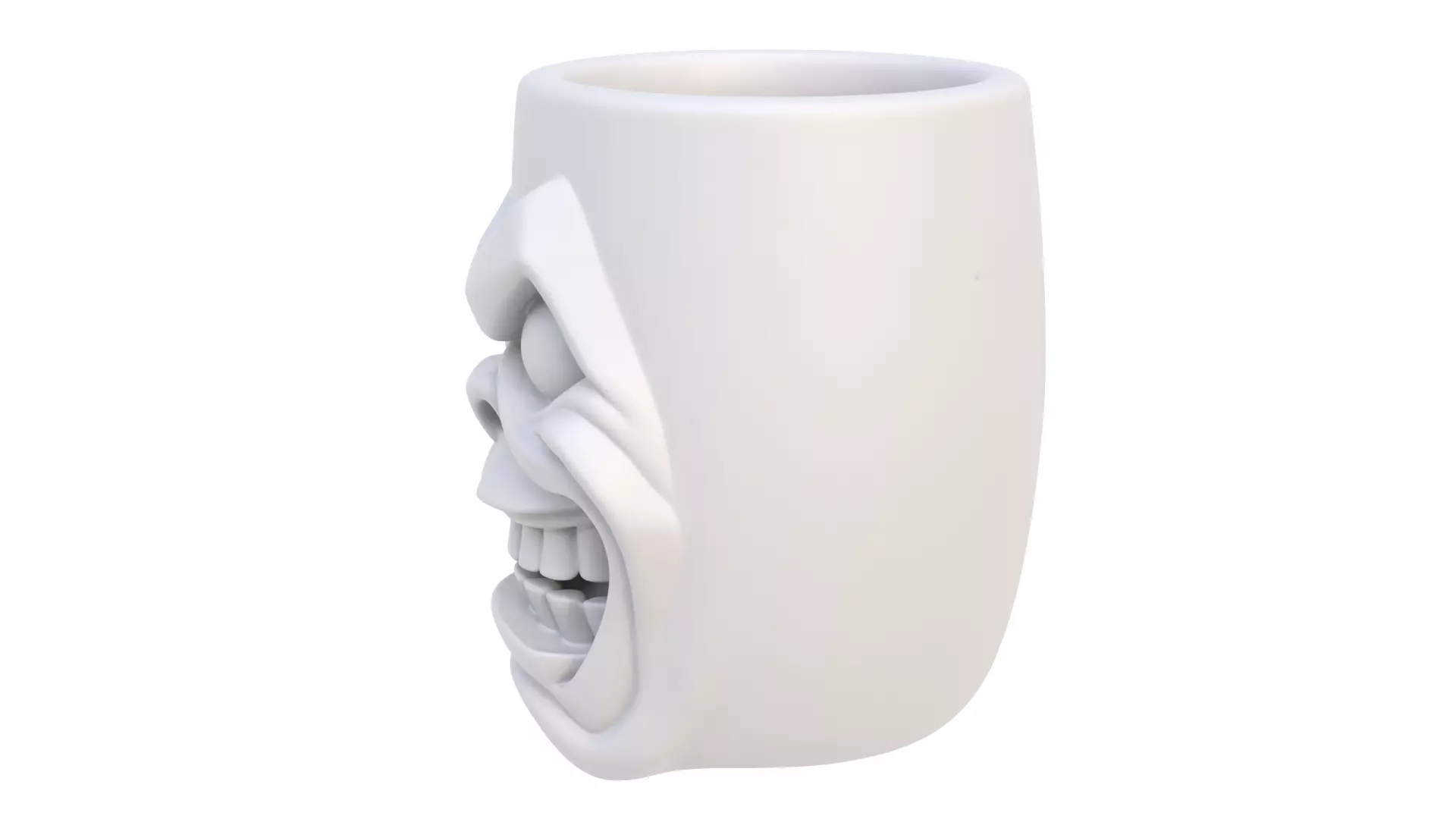 Mug laughs 3D model_3