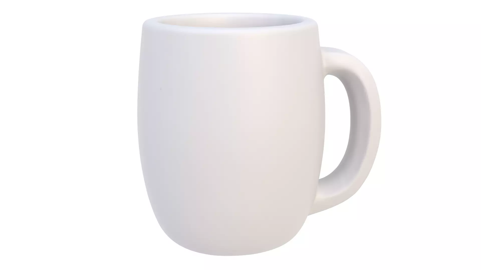 Mug laughs 3D model_4