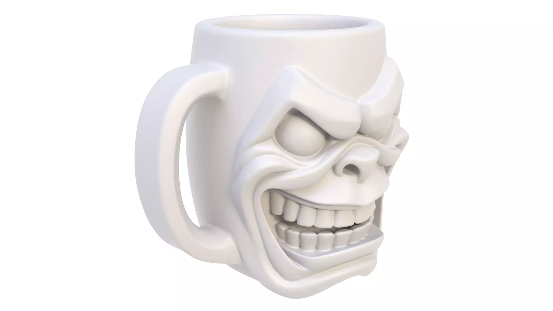 Mug laughs 3D model_6