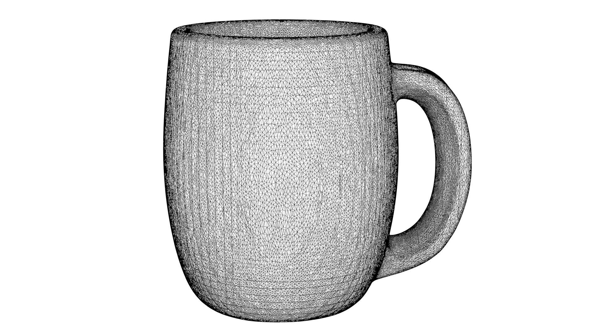 Mug laughs 3D model_11