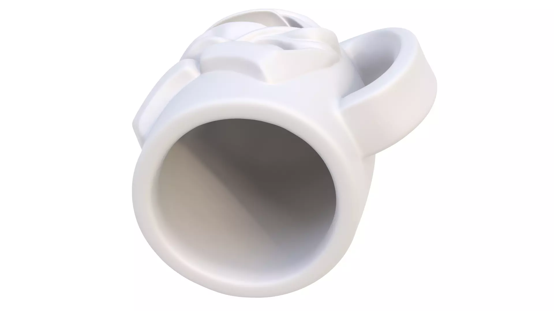 Mug laughs 3D model_8