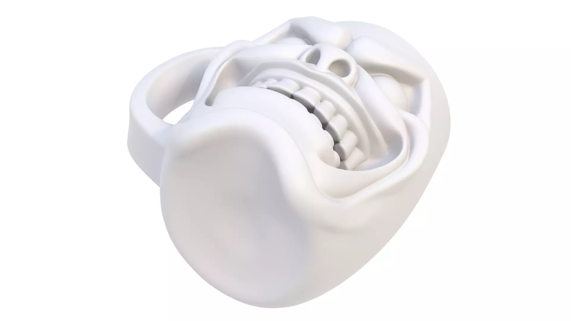Mug laughs 3D model_9