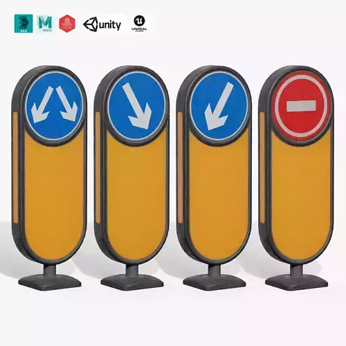 Traffic Bollard Island A