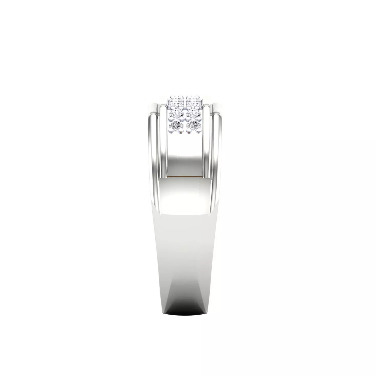 Women Ring Render 3dm STL MTL SLC JCD OBJ FBX Details 3D print model_9