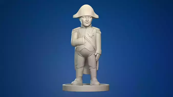 Napoleon Bonaparte Stylized Printable Figurine