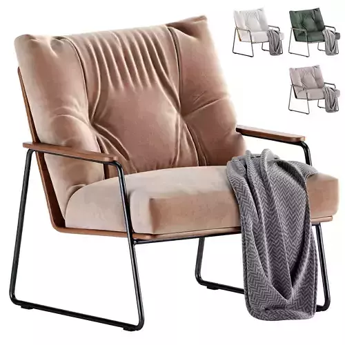 Armchair Herval Jane Modern