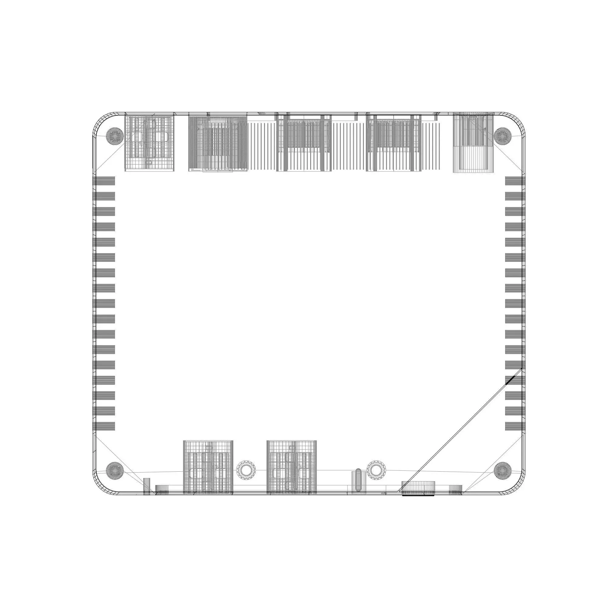 Mini PC Box 3D model_9