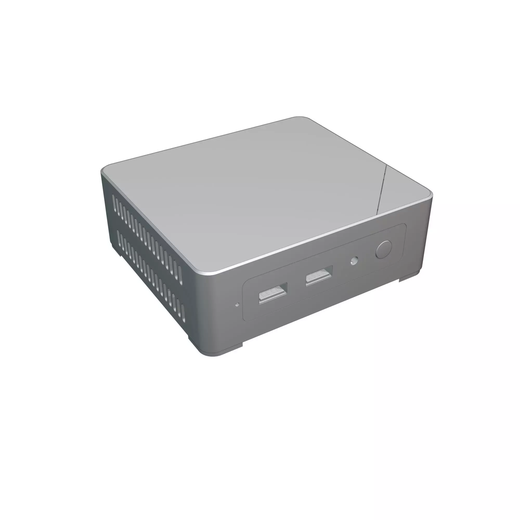 Mini PC Box 3D model_2