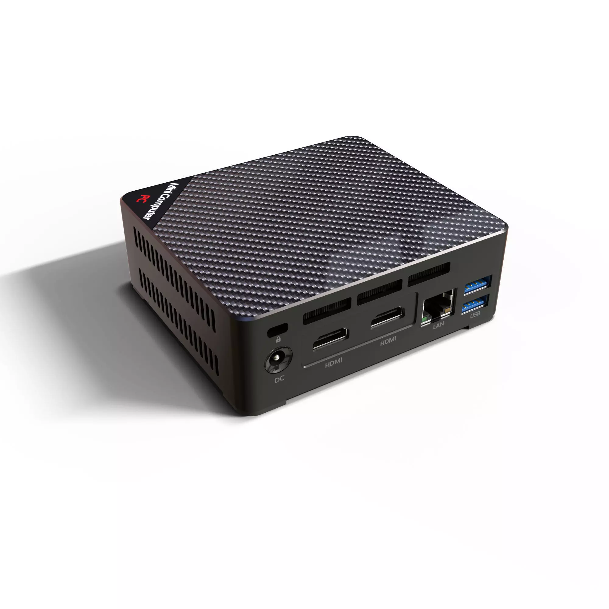 Mini PC Box 3D model_3