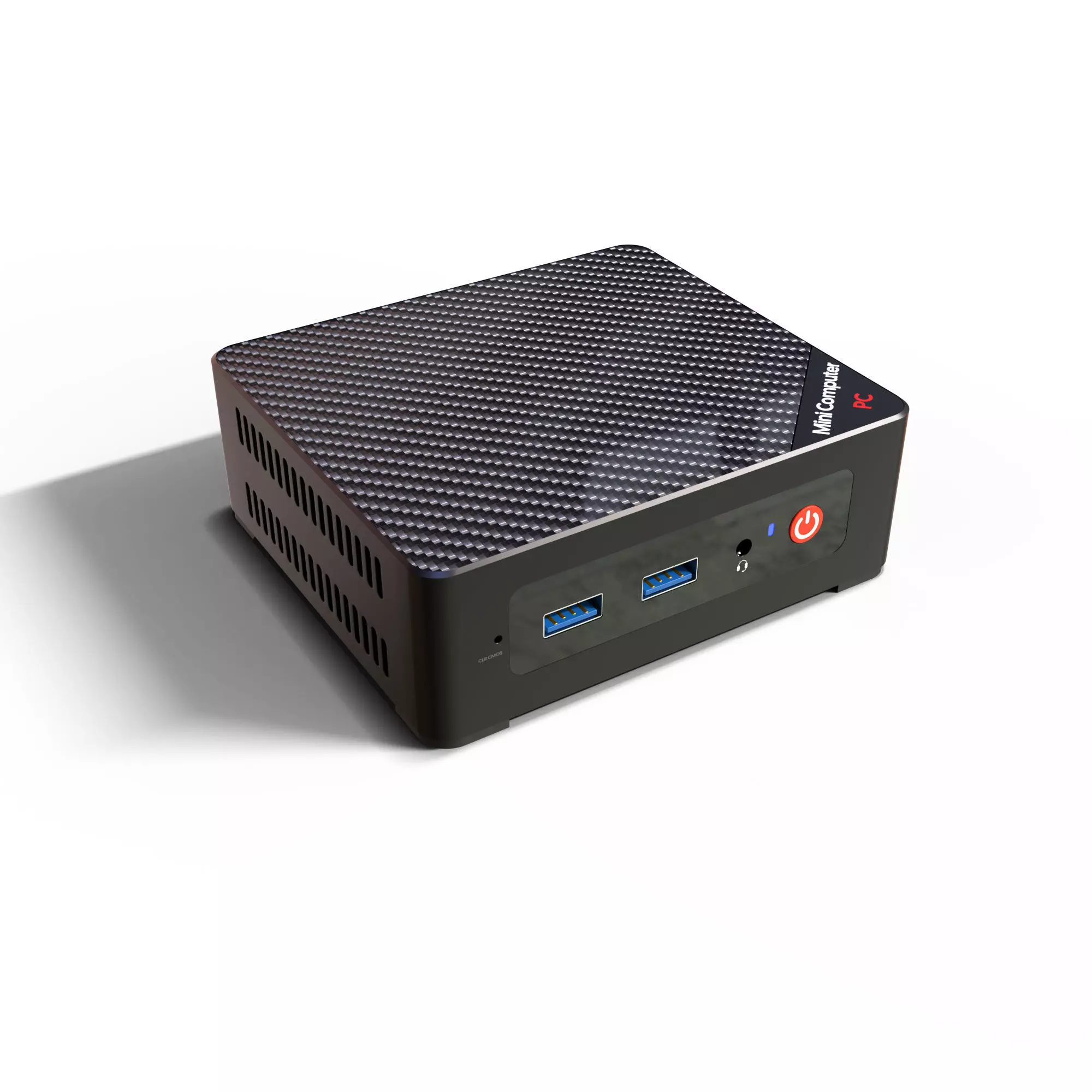 Mini PC Box 3D model_1