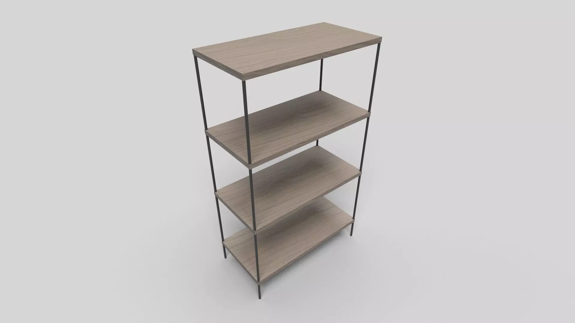 Bookcase CG23 3D model_1