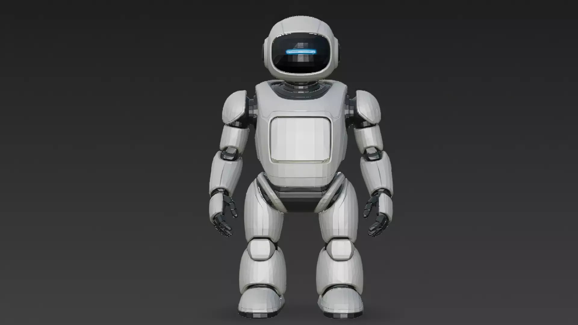 Humanoid Robots Pack Sci-Fi Futuristic 3D Models Low-poly 3D model_25