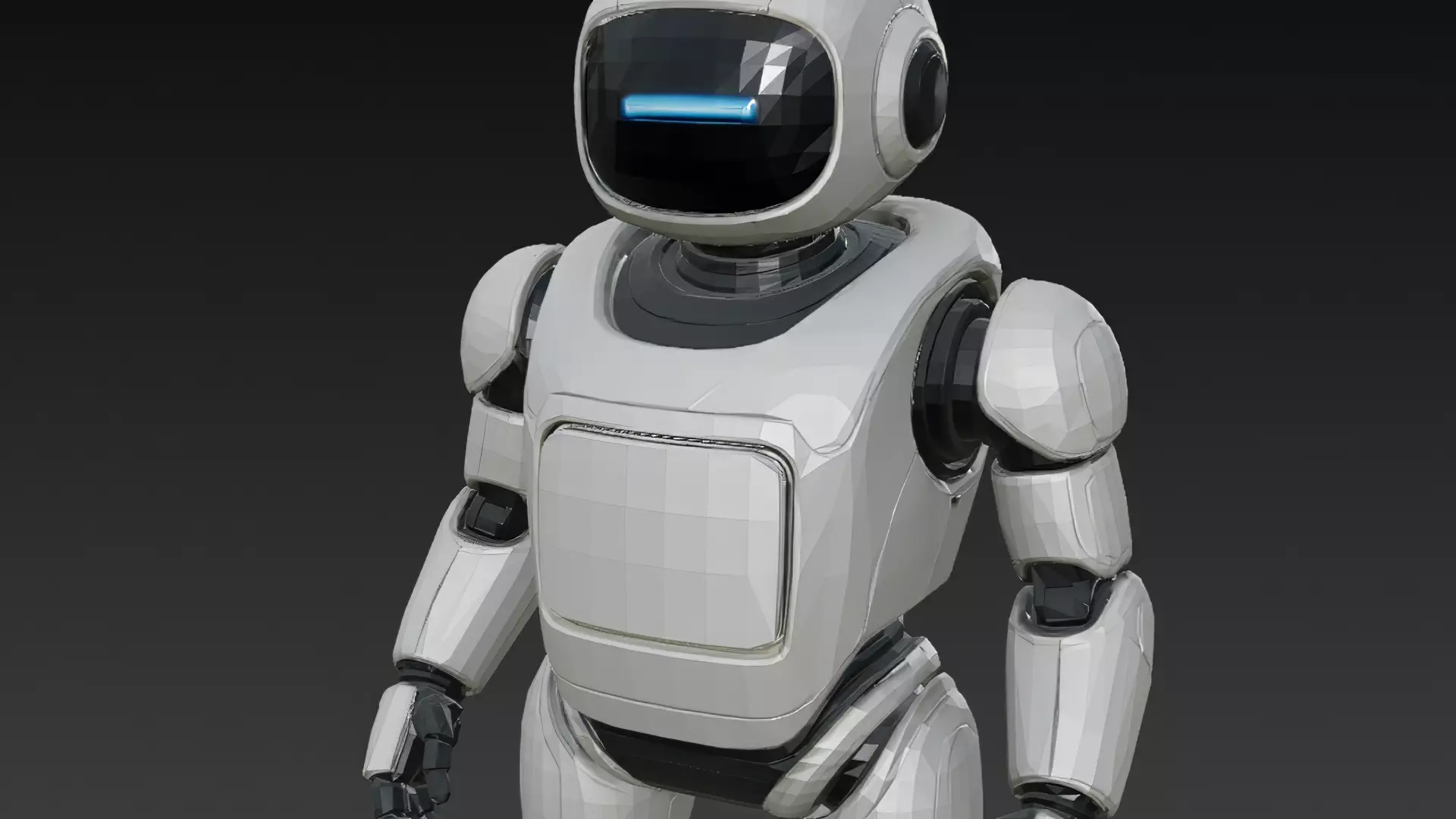 Humanoid Robots Pack Sci-Fi Futuristic 3D Models Low-poly 3D model_30