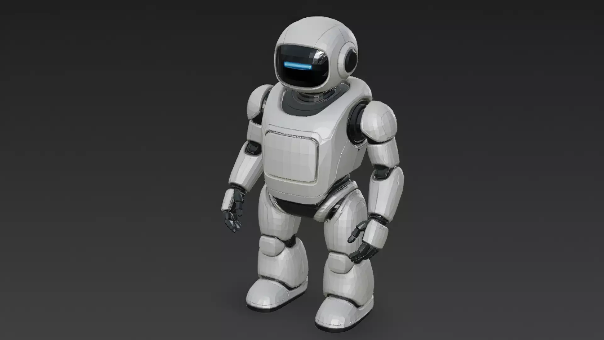 Humanoid Robots Pack Sci-Fi Futuristic 3D Models Low-poly 3D model_27