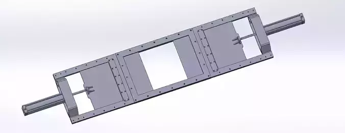 900 x 550 mm SLIM SLIDING VALVE