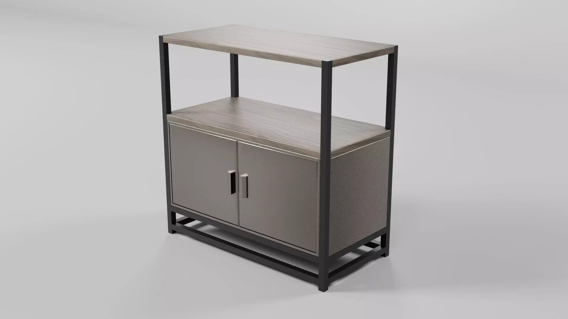 Bookcase CG24 3D model_3