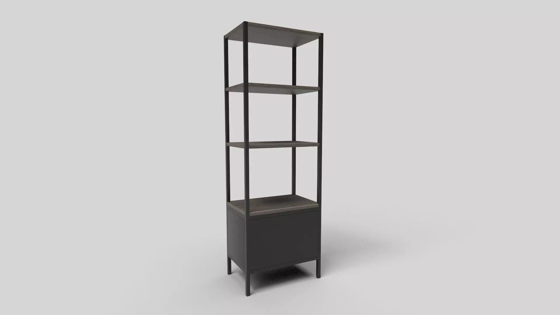 Bookcase CG25 3D model_2