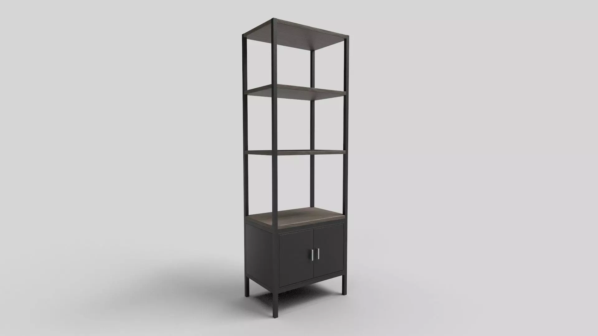 Bookcase CG25 3D model_0