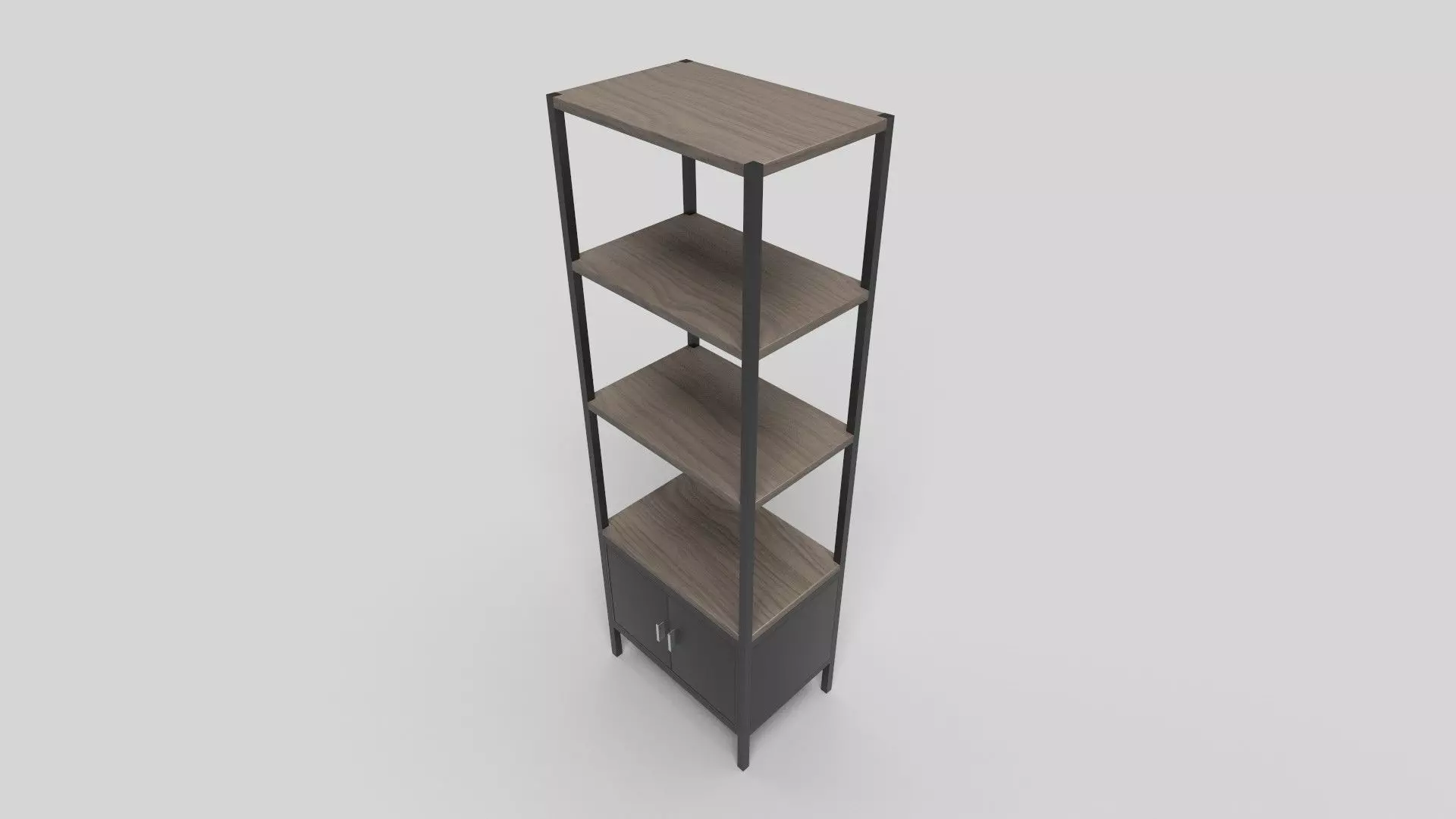 Bookcase CG25 3D model_1