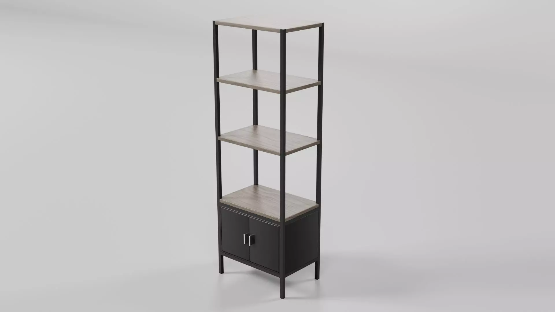Bookcase CG25 3D model_3