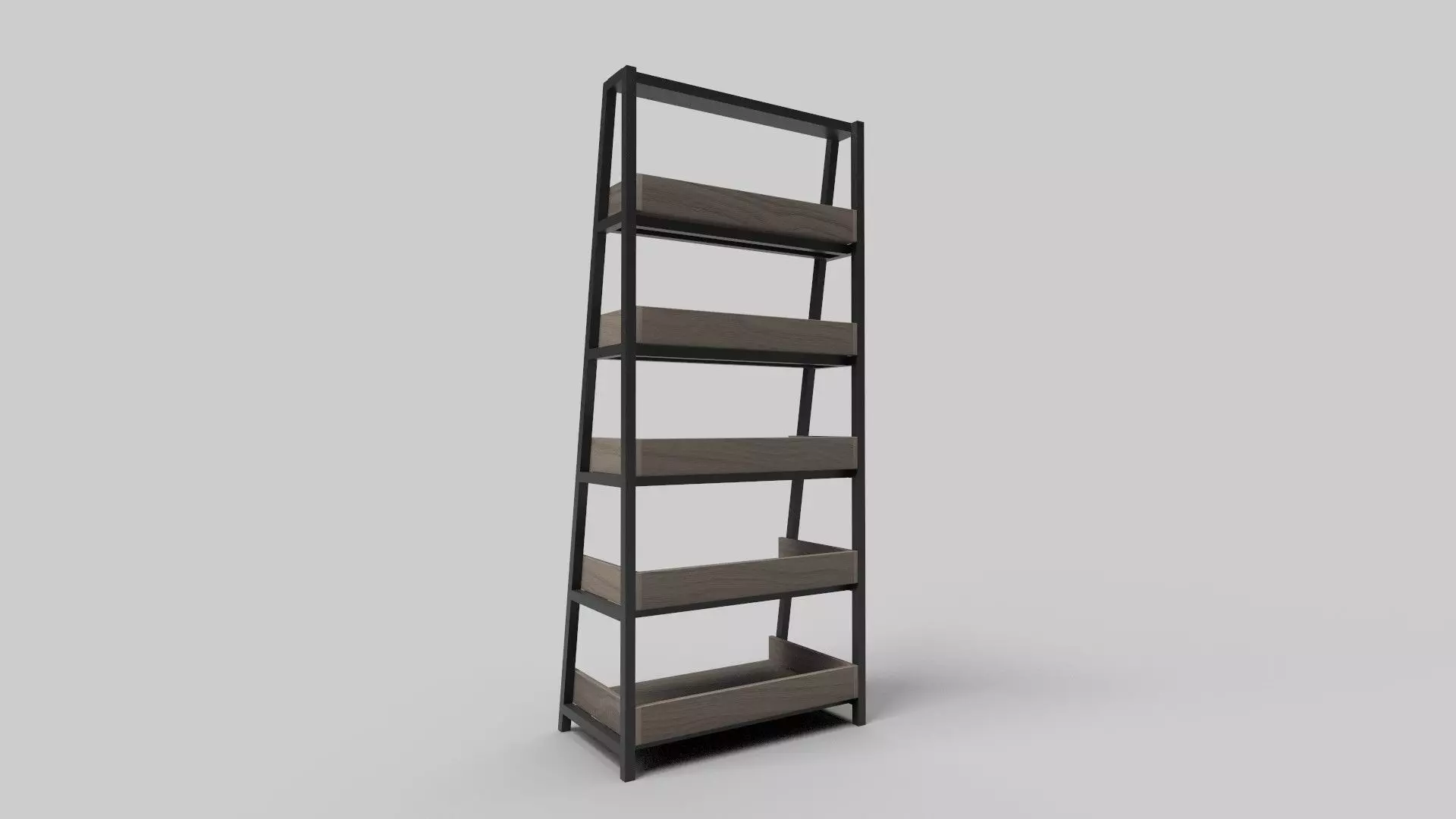 Bookcase CG26 3D model_2