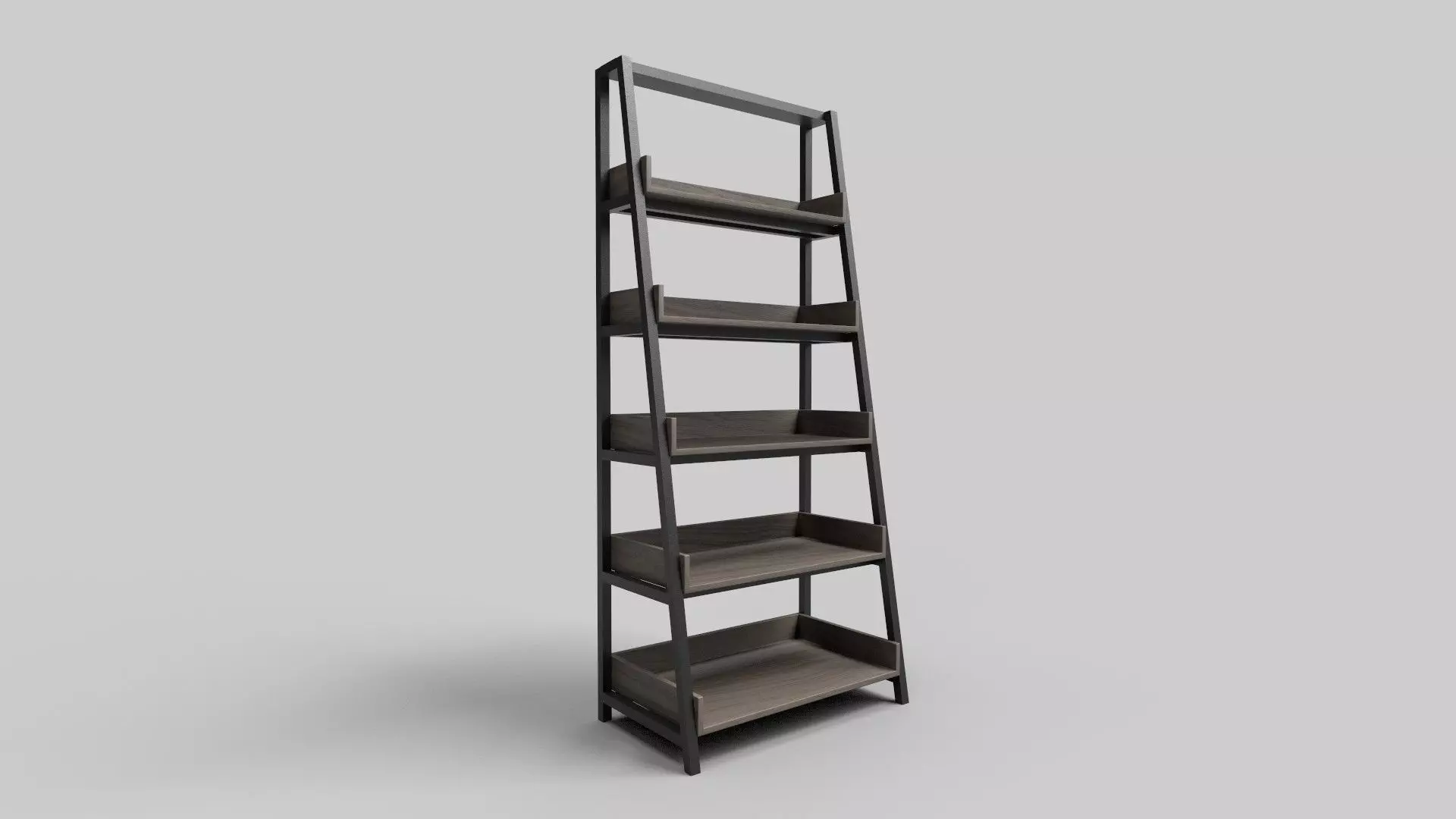 Bookcase CG26 3D model_0