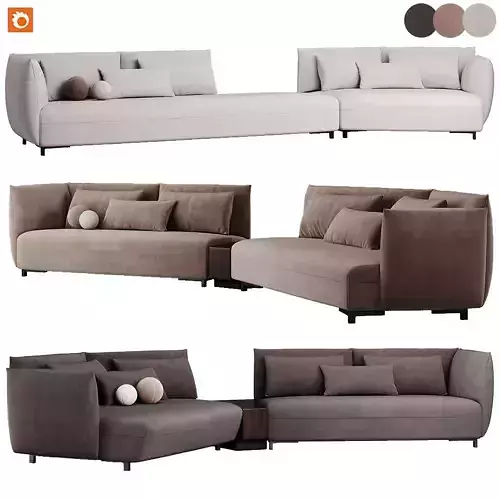 Joan Modular Sofa By Poliform