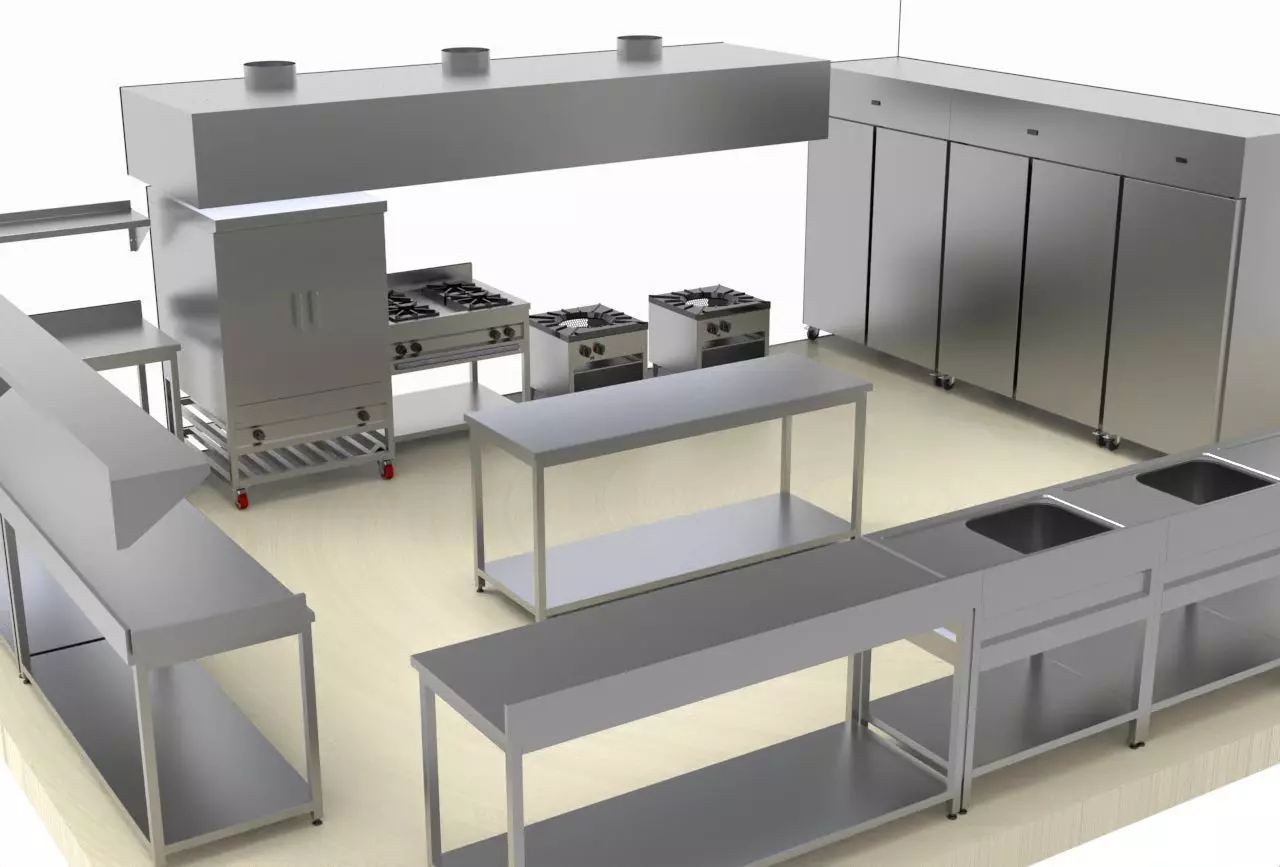 KITCHEN 10 3D model_3