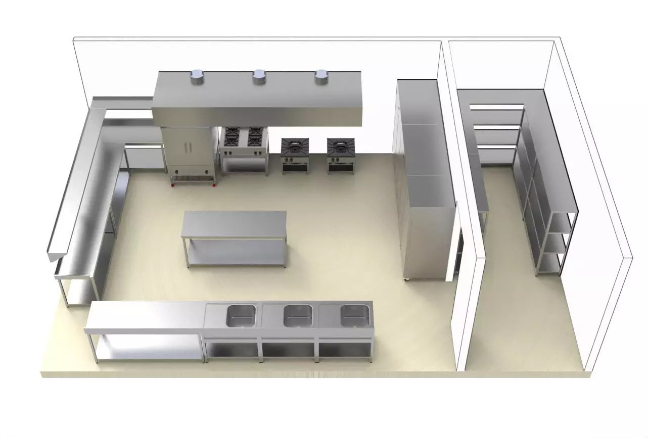 KITCHEN 10 3D model_4