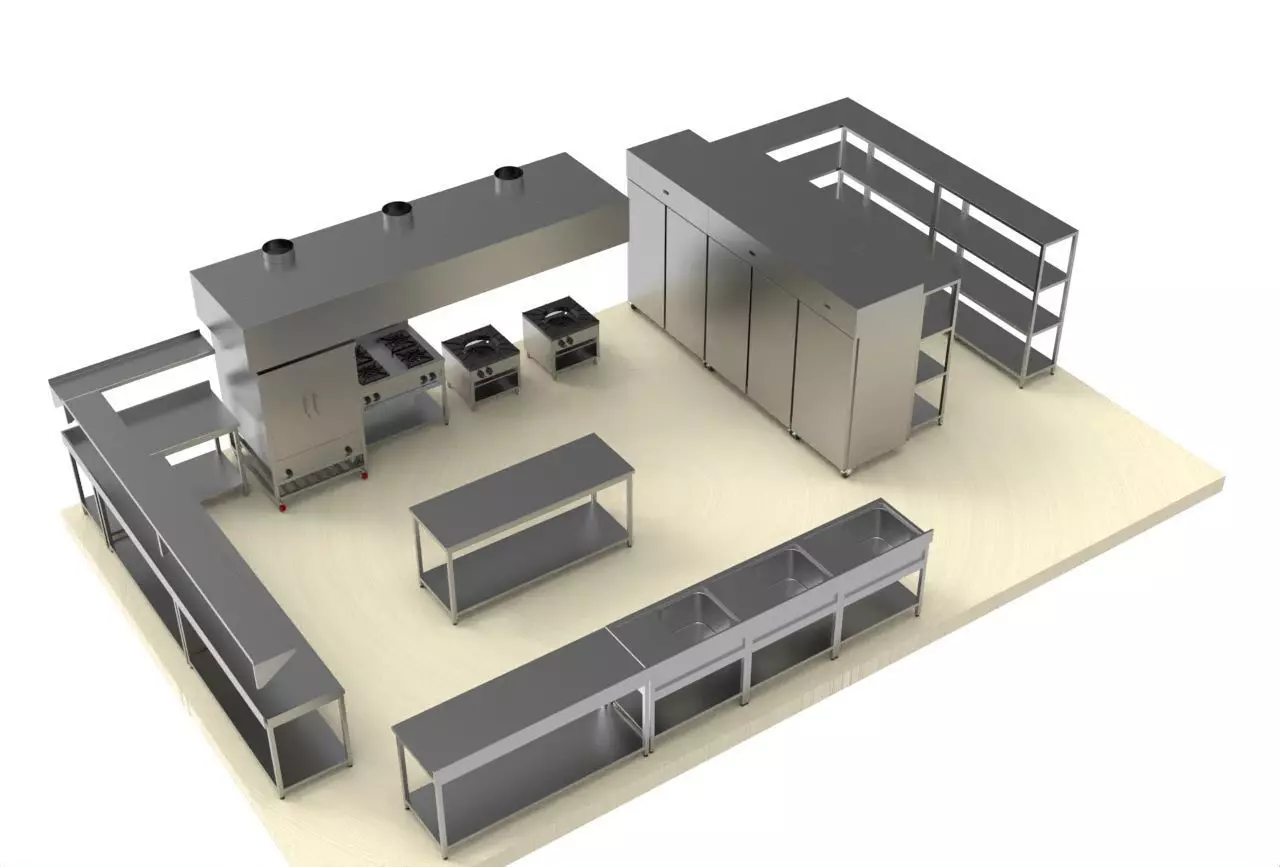 KITCHEN 10 3D model_2