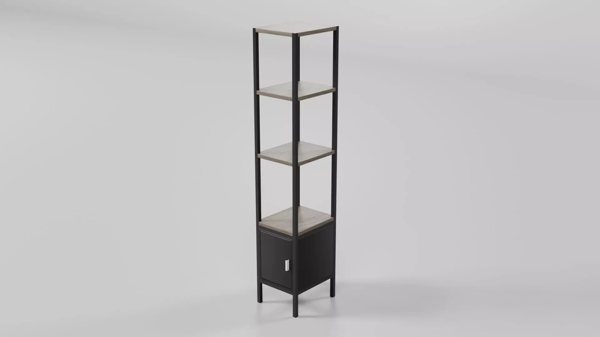Bookcase CG27 3D model_3