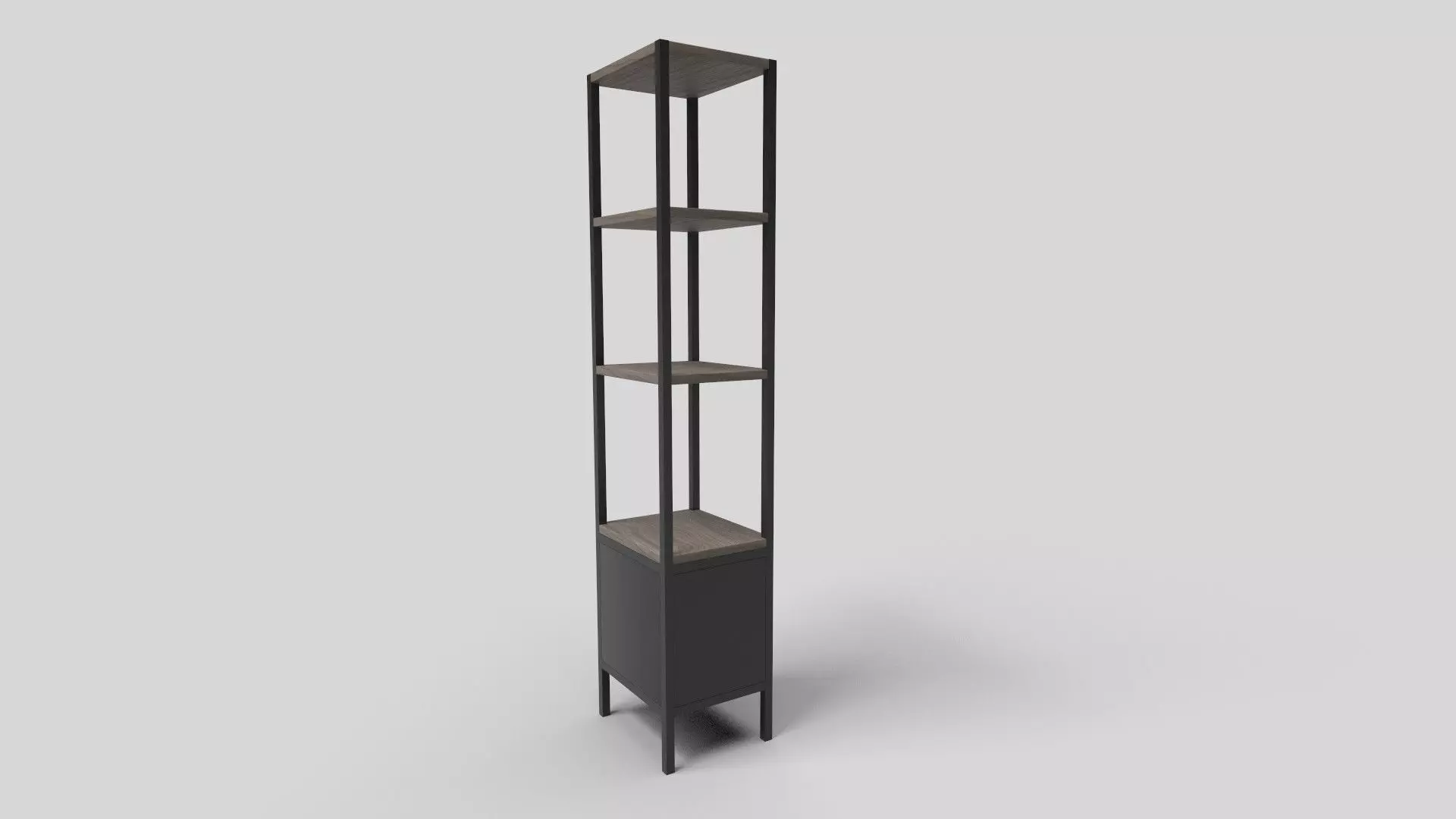Bookcase CG27 3D model_2