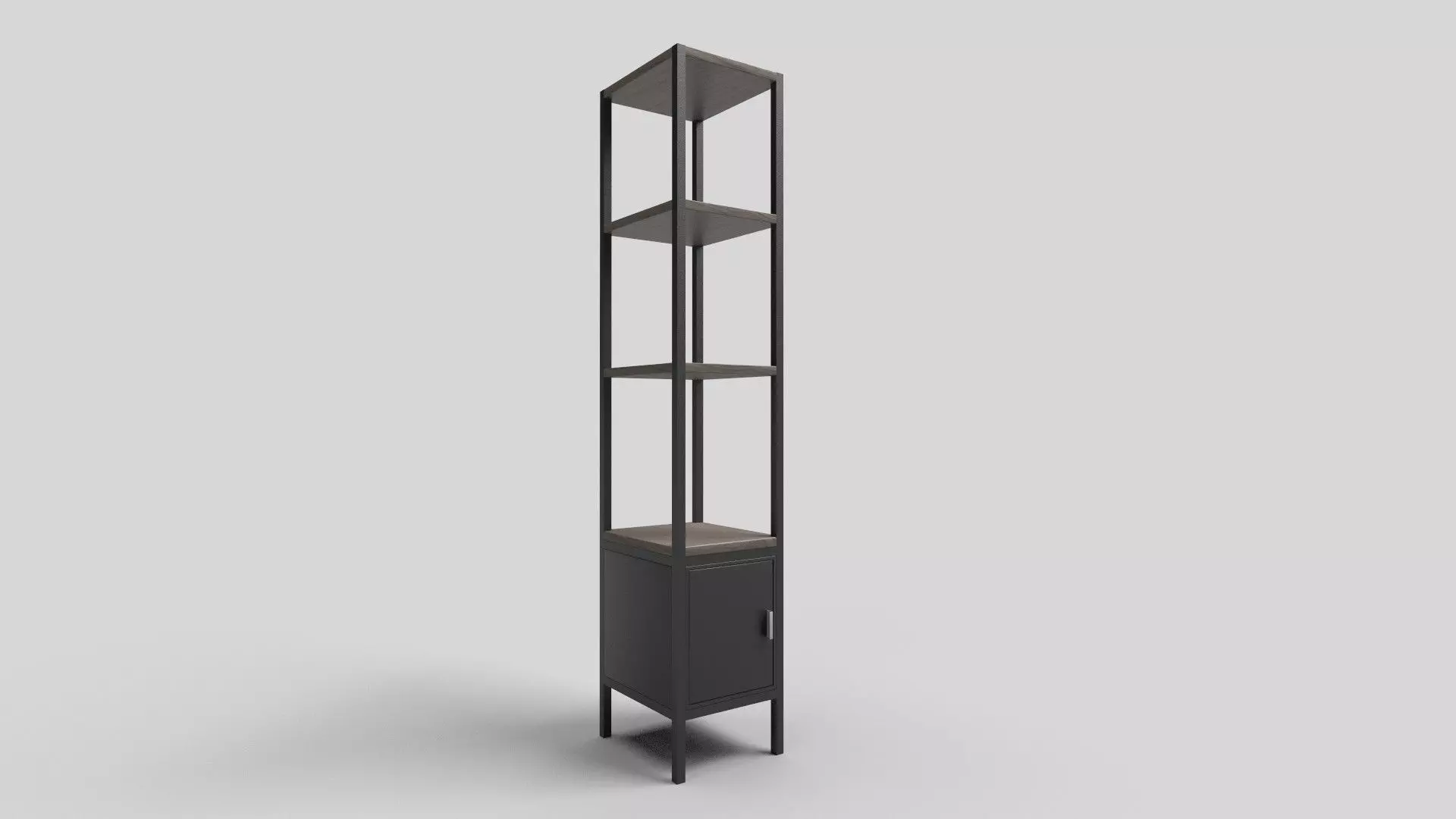 Bookcase CG27 3D model_0