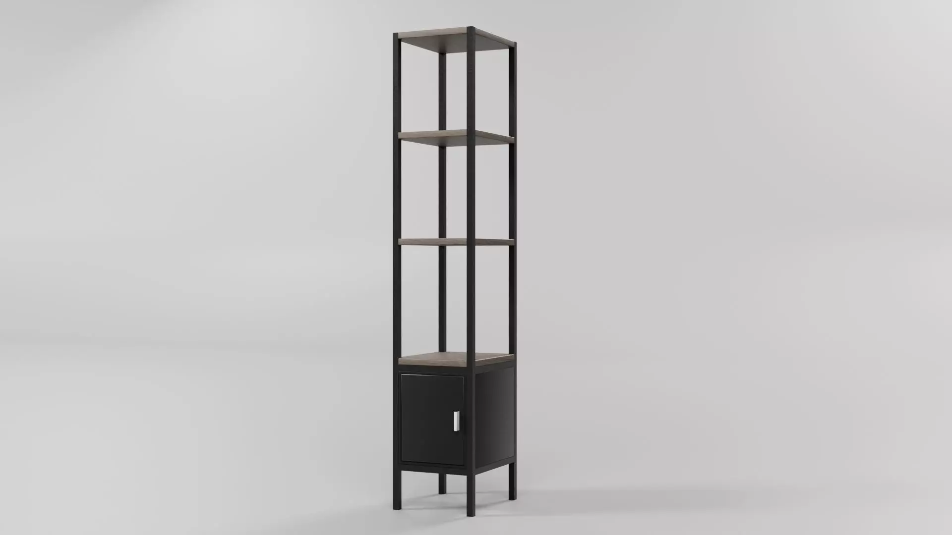 Bookcase CG27 3D model_4