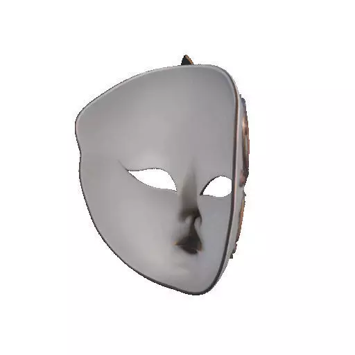 2332  Venetian Carnival Mask Color 3D Model  magic 3D print model_18