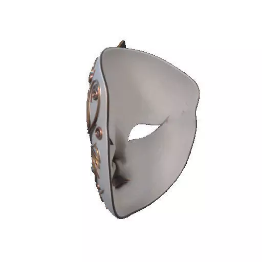 2332  Venetian Carnival Mask Color 3D Model  magic 3D print model_25