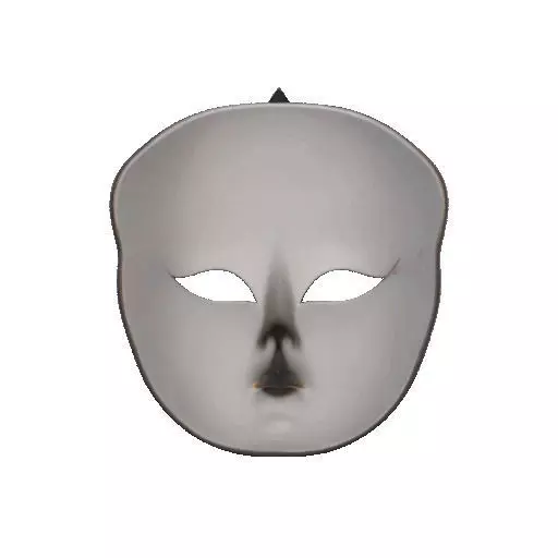 2332  Venetian Carnival Mask Color 3D Model  magic 3D print model_21