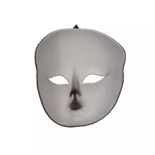 2332  Venetian Carnival Mask Color 3D Model  magic 3D print model_22