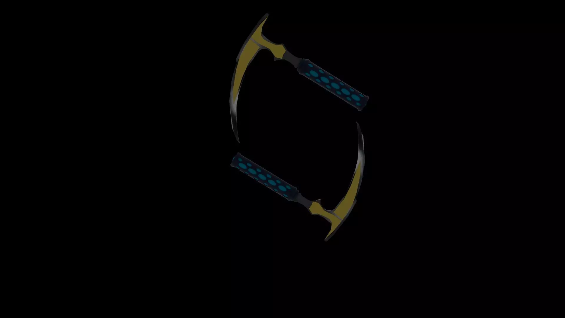 KAMA SWORD  Low-poly 3D model_5