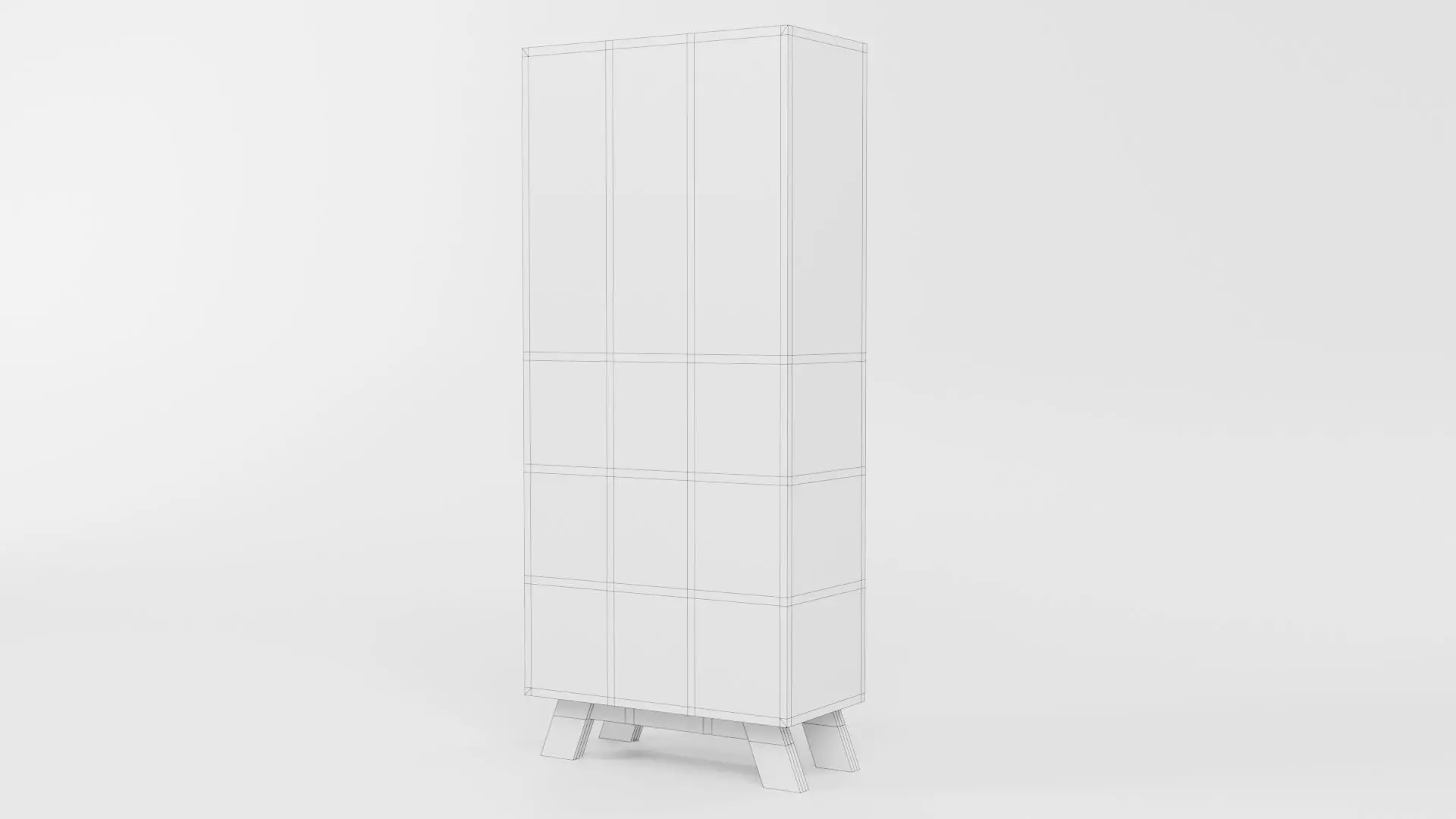 Bookcase CG30 3D model_6