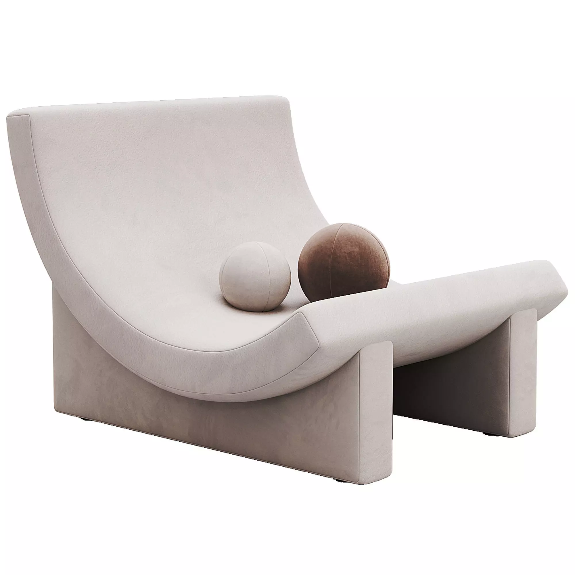 Trench 85 sofa By Acerbis 3D model_2