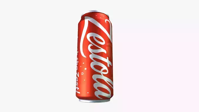 Soda Can 3D model 2