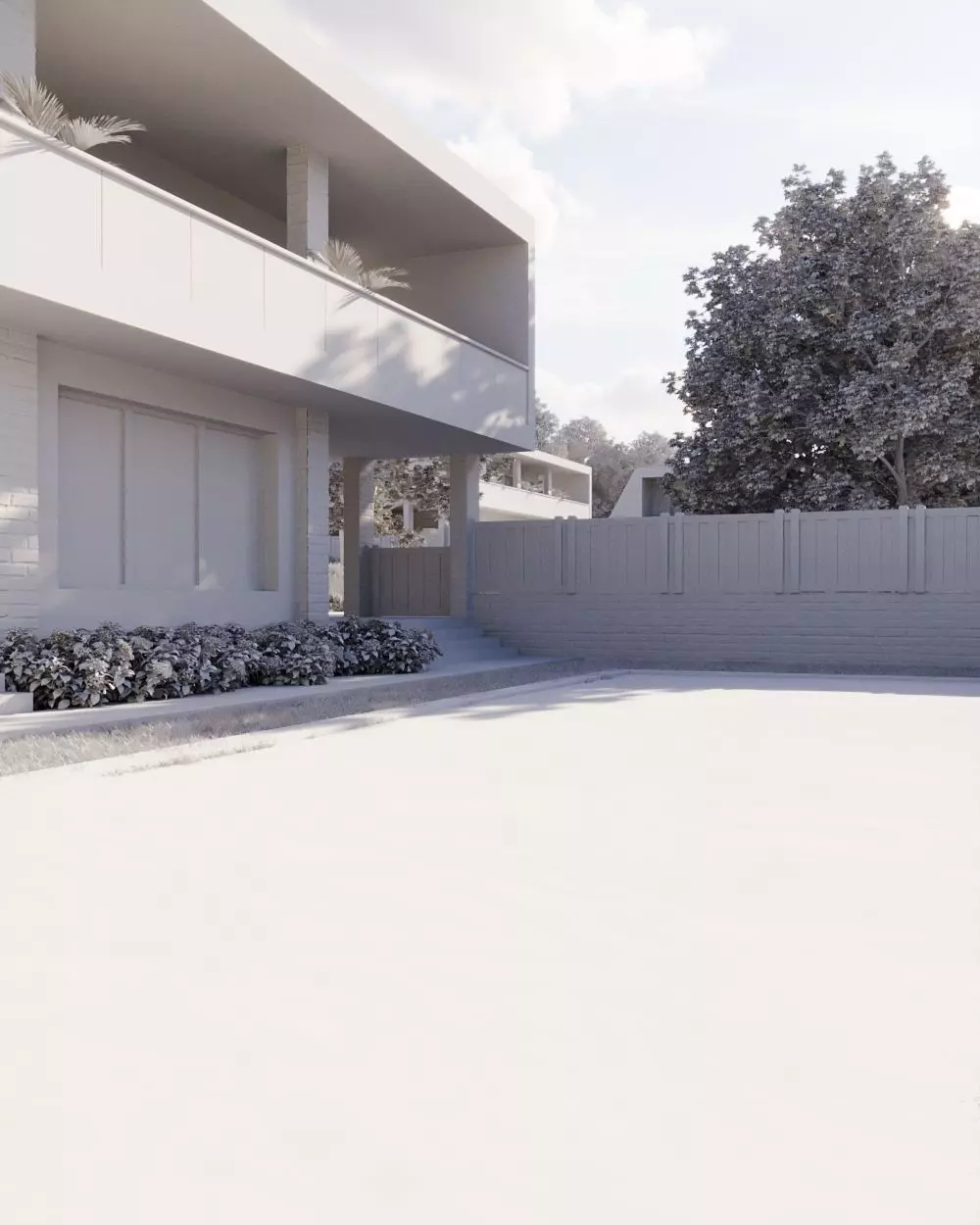Villas Masterplan 3D model_12