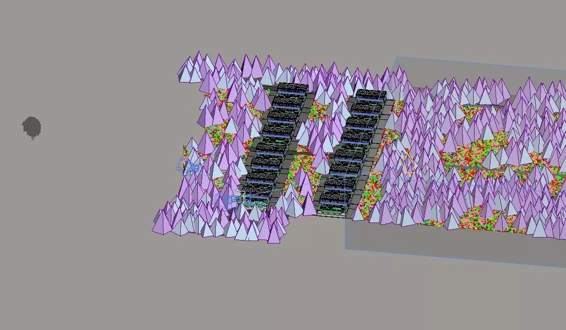 Villas Masterplan 3D model_10