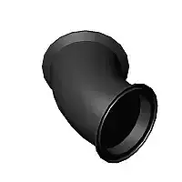 Sanitary Elbow 45 TC 2-1-2 in